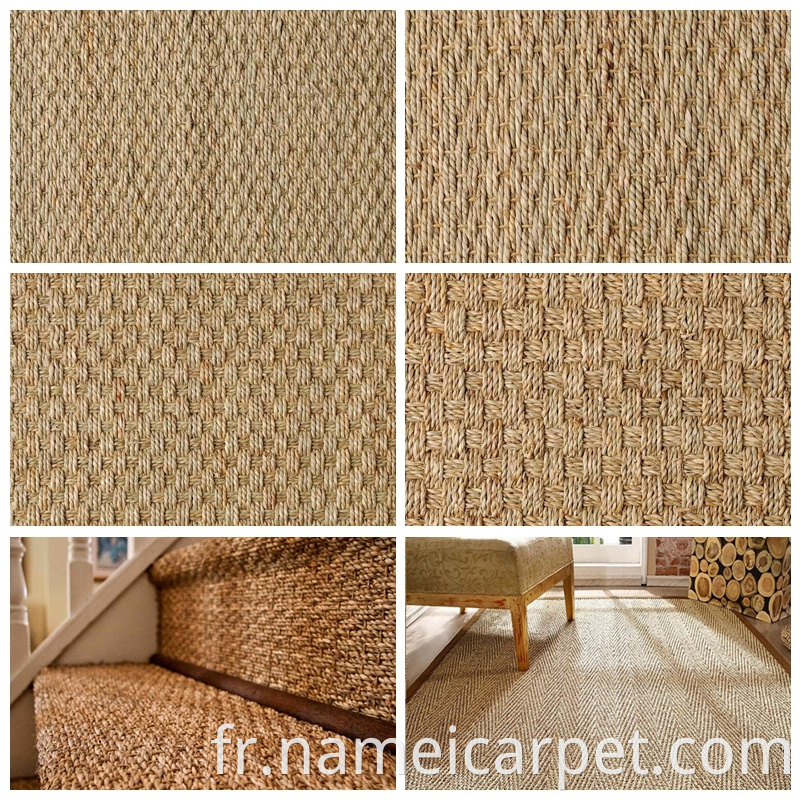 Natural Seagrass Area Rug Floor Mats